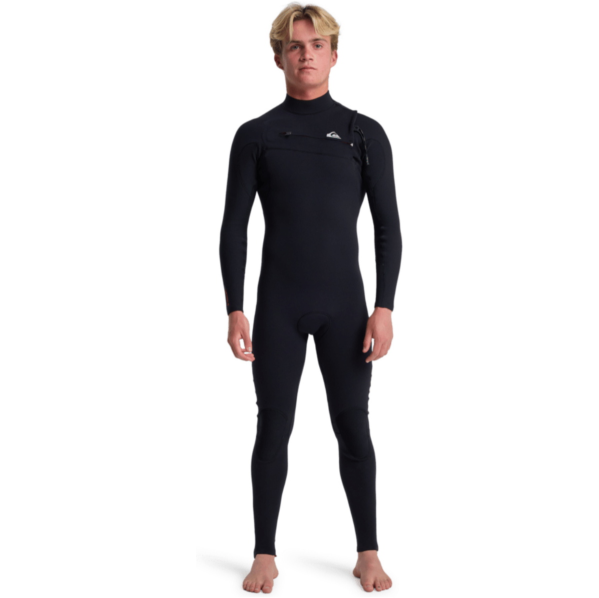 2026 Quiksilver Mens Highline 3/2mm Chest Zip Wetsuit 25AW213500 - Black